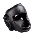 Casque de Protection Faciale Confortable en Cuir Microfibre pour Entraînements - IVOIRART.COM