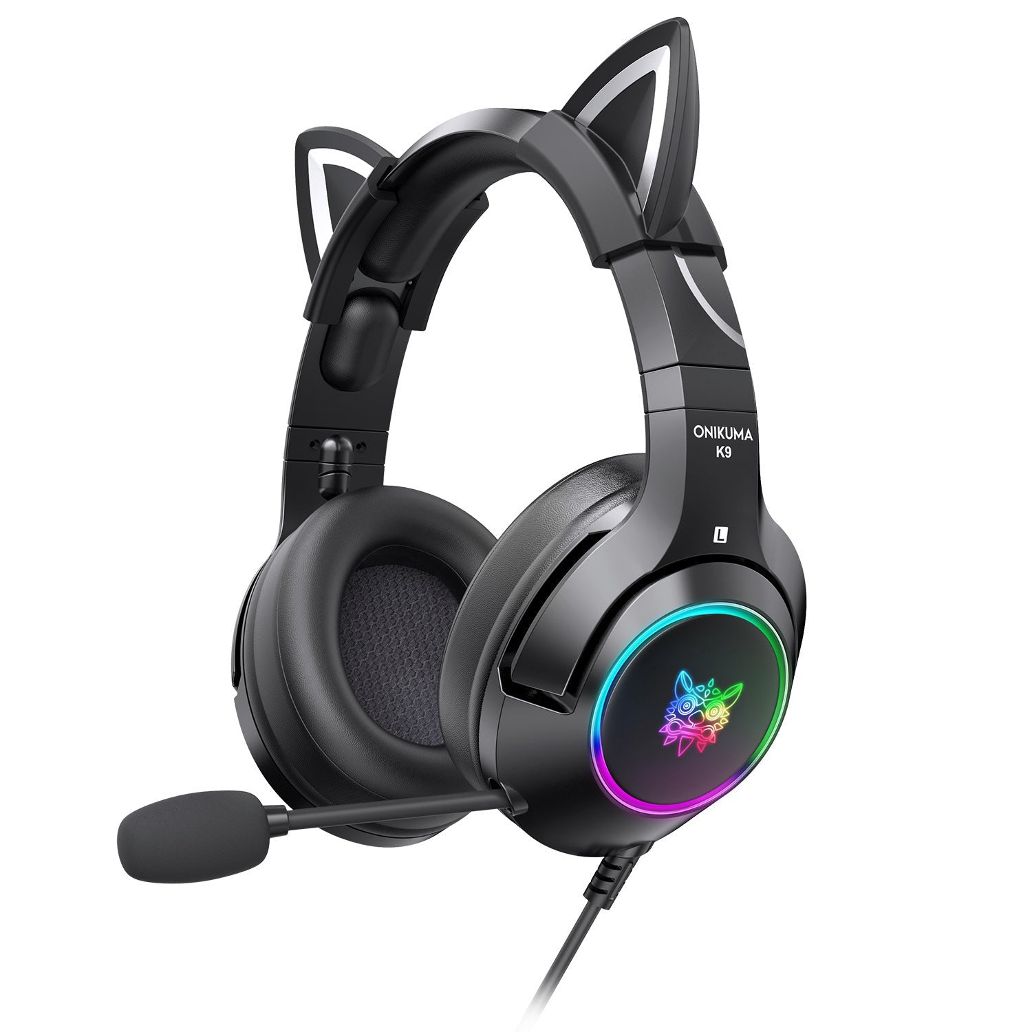 Casque filaire mignon pour ordinateur, monté sur tête, conçu pour joueuses - IVOIRART.COM