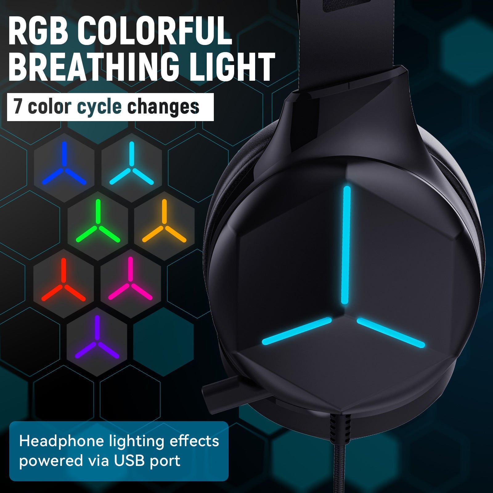 Casque filaire Multi In One pour jeu – 50mm, micro intégré, confort PU cuir doux - IVOIRART.COM