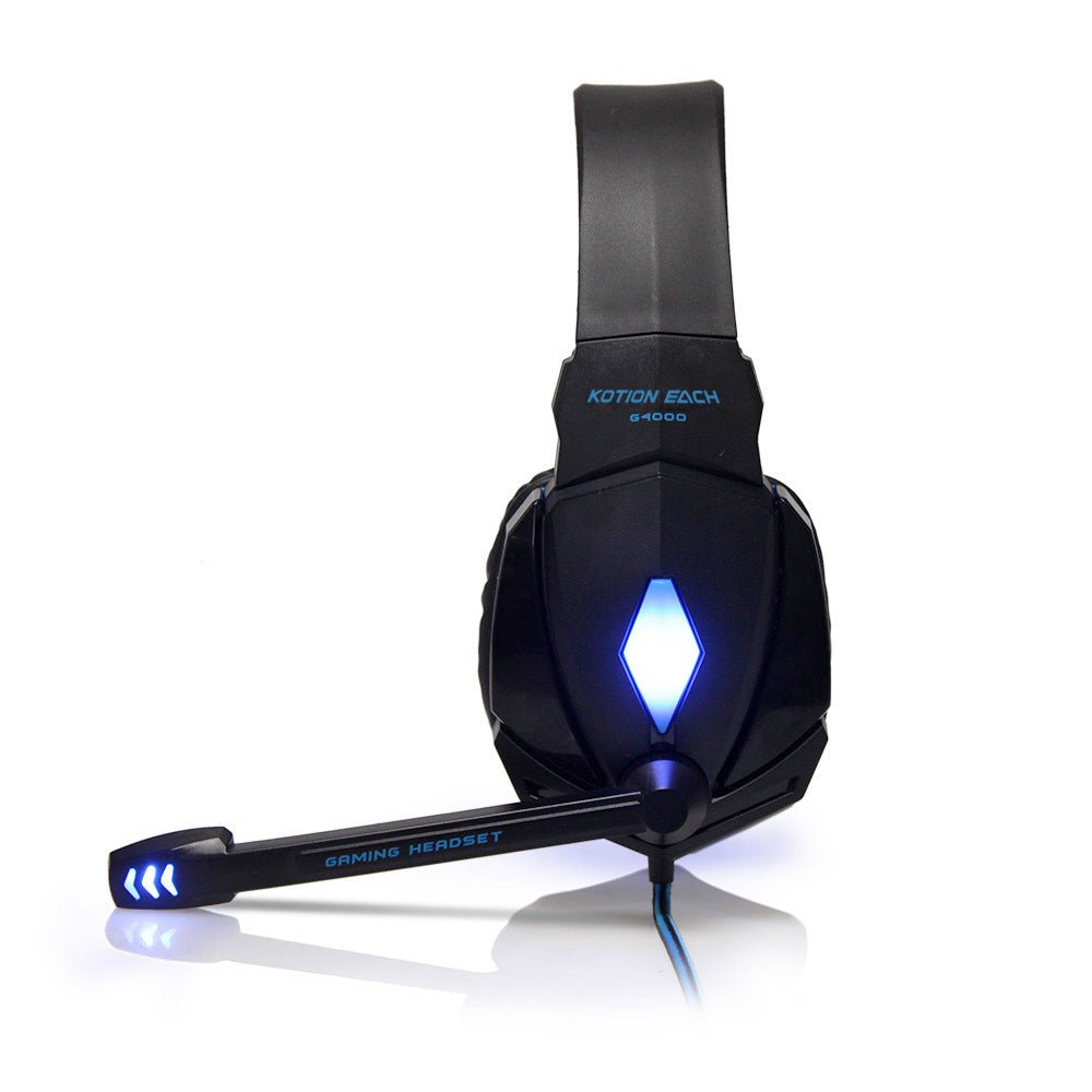 Casque Gaming G9000 avec Microphone, Connexions USB + 3,5 mm Mono pour PS4 - IVOIRART.COM