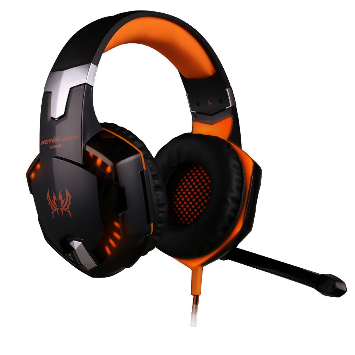 Casque Gaming G9000 avec Microphone, Connexions USB + 3,5 mm Mono pour PS4 - IVOIRART.COM