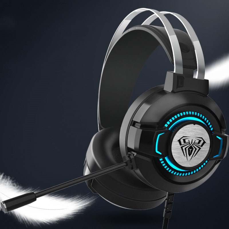 Casque gaming S602 à réduction de bruit, son 7.1 virtuel, haut-parleurs 50mm - RGB - IVOIRART.COM