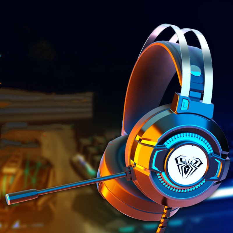 Casque gaming S602 à réduction de bruit, son 7.1 virtuel, haut-parleurs 50mm - RGB - IVOIRART.COM