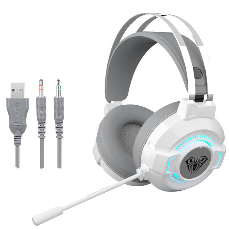 Casque gaming S602 à réduction de bruit, son 7.1 virtuel, haut-parleurs 50mm - RGB - IVOIRART.COM