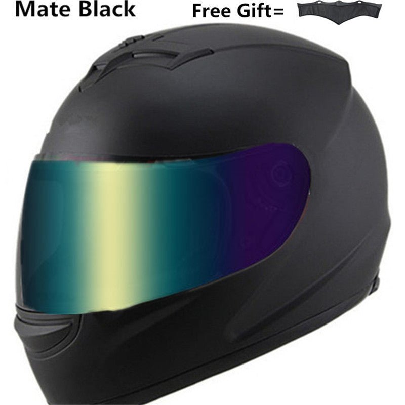 Casque intégral pour homme, casque de moto complet offrant sécurité et confort - IVOIRART.COM