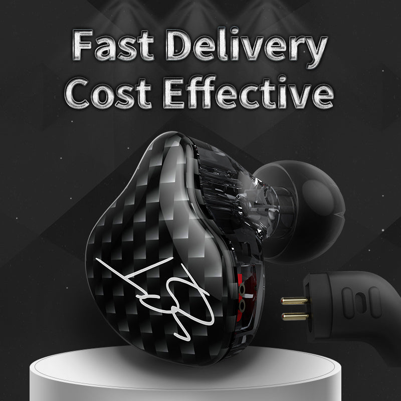 Casque intra-auriculaire Ring Iron avec subwoofer pour son profond intense - IVOIRART.COM