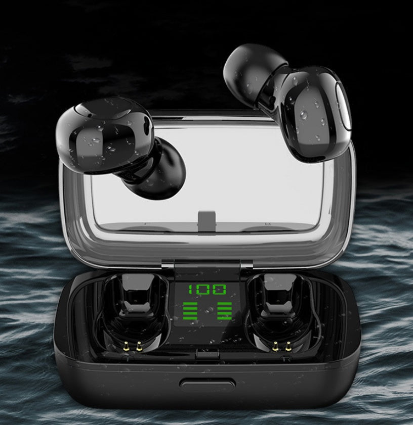 Casque XG23 Touch sans fil — autonomie 3,5h, boîtier 450mAh, portée 10m avec BT! - IVOIRART.COM
