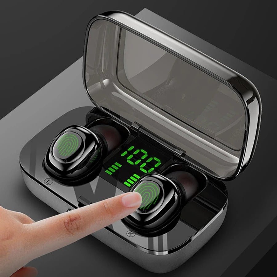 Casque XG23 Touch sans fil — autonomie 3,5h, boîtier 450mAh, portée 10m avec BT! - IVOIRART.COM
