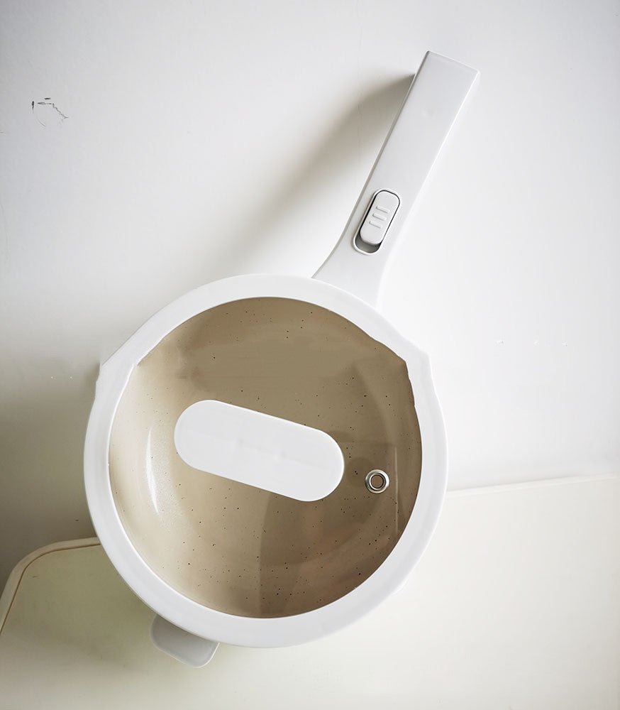 Casserole Électrique Compacte pour Dortoir, Petit Réchaud Multifonction 1L Blanc - IVOIRART.COM