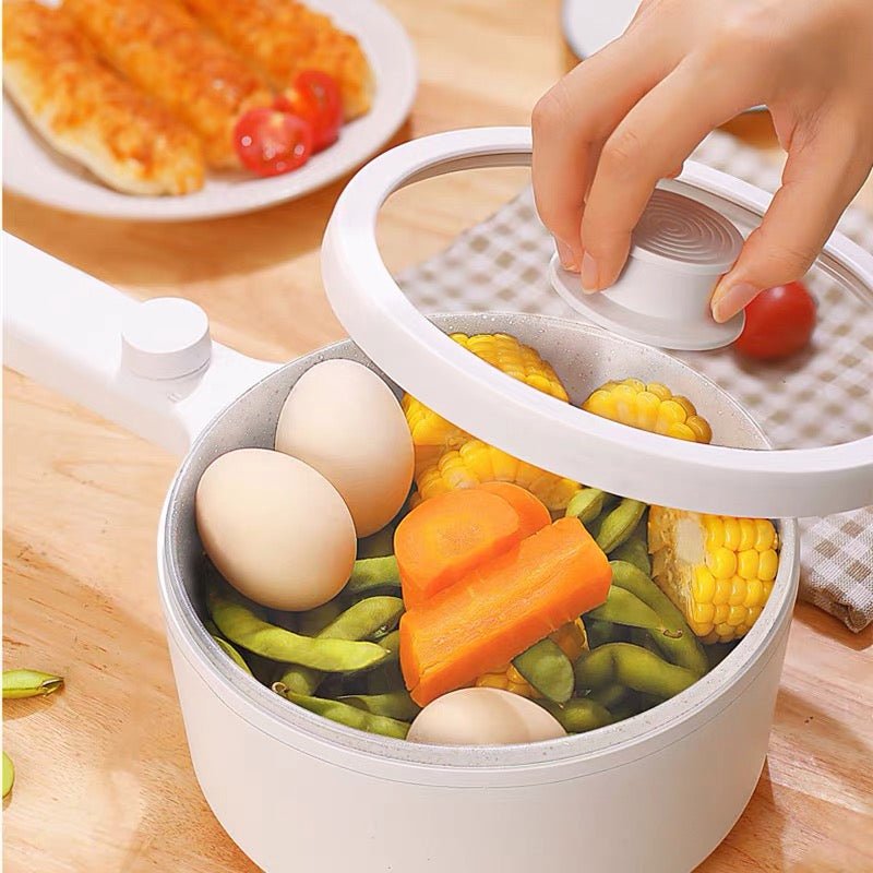 Casserole Électrique Multifonction 600W Portable pour Cuisine et Dortoir - IVOIRART.COM