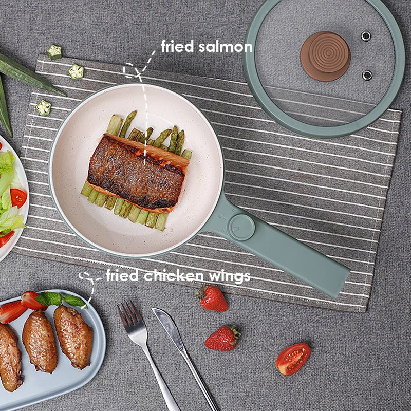 Casserole Électrique Multifonction 600W Portable pour Cuisine et Dortoir - IVOIRART.COM