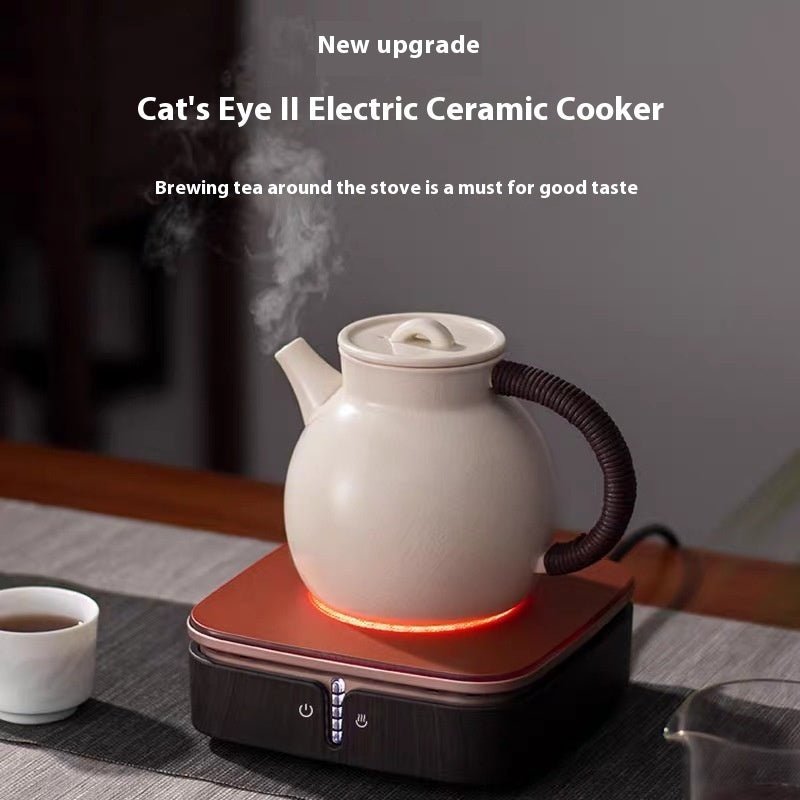 Cat Eye Second Generation Electric Ceramic Stove Tea Brewing Pot - IVOIRART.COM