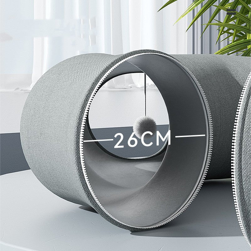 Cat Tunnel Donut Tunnel Crawl Shelter Foldable - IVOIRART.COM