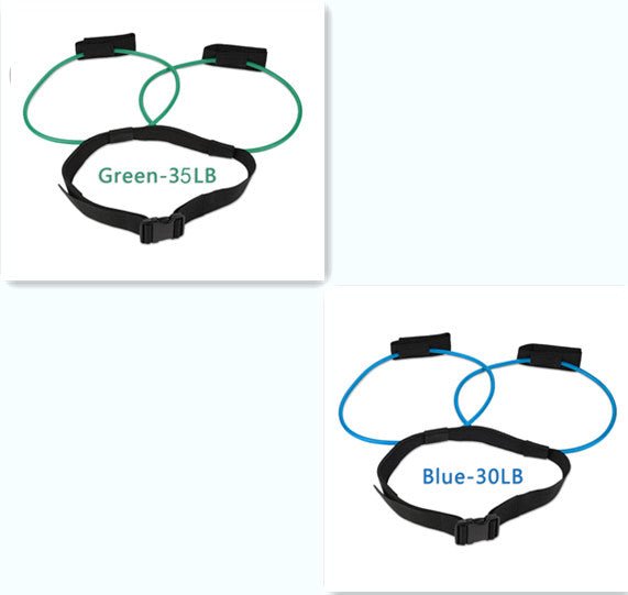 Ceinture de Résistance Ajustable pour Taille et Bandes Élastiques Fitness Femme Corps Fessier - IVOIRART.COM