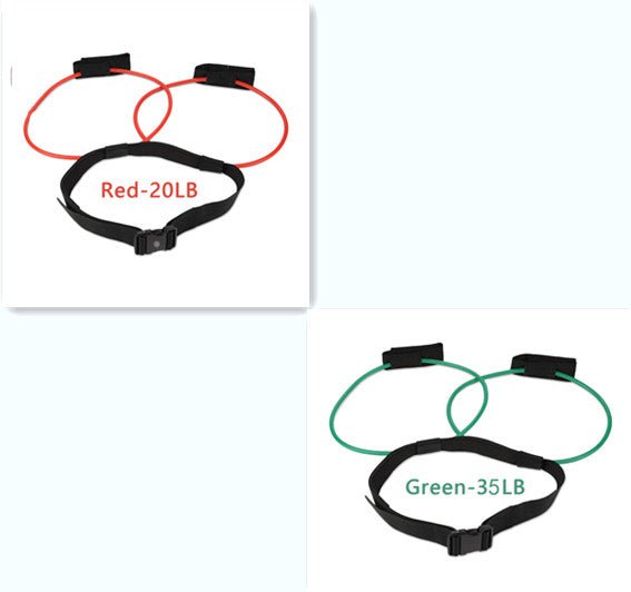 Ceinture de Résistance Ajustable pour Taille et Bandes Élastiques Fitness Femme Corps Fessier - IVOIRART.COM