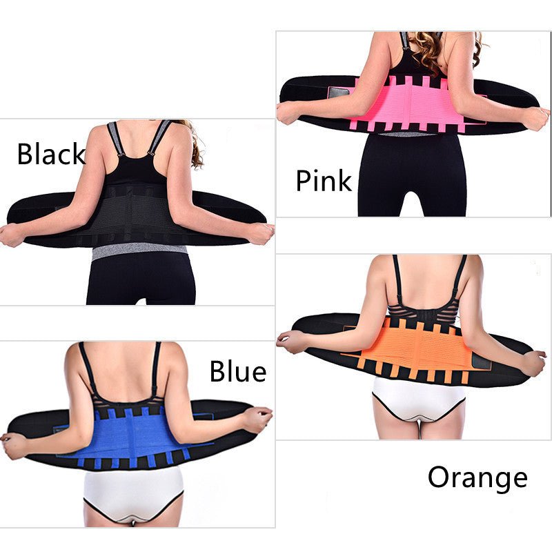 Ceinture de Soutien Respirante Sportive pour Taille, Squat, Musculation et Correction de Posture - IVOIRART.COM