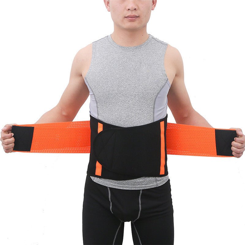 Ceinture de Soutien Respirante Sportive pour Taille, Squat, Musculation et Correction de Posture - IVOIRART.COM