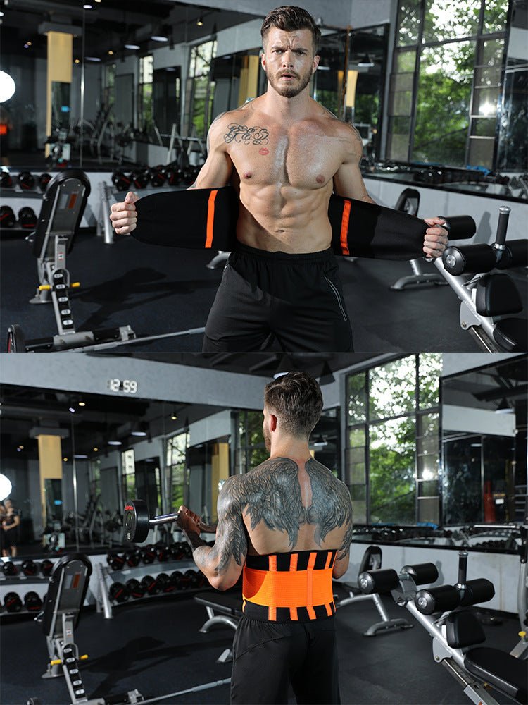 Ceinture de Soutien Respirante Sportive pour Taille, Squat, Musculation et Correction de Posture - IVOIRART.COM