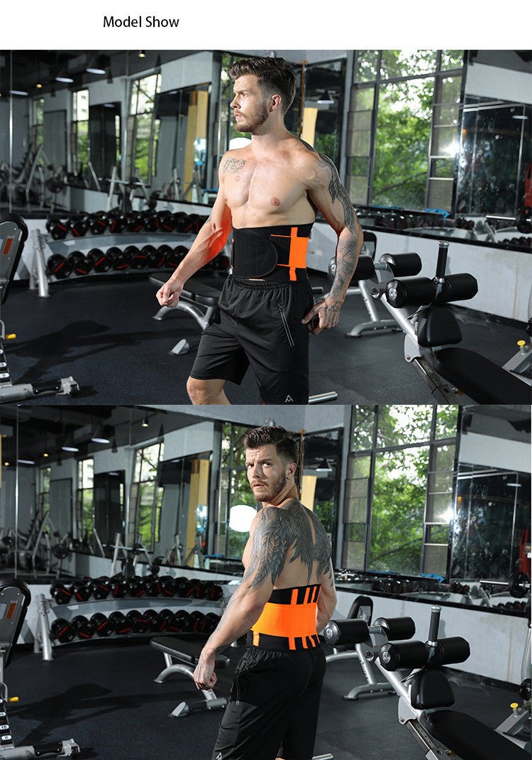 Ceinture de Soutien Respirante Sportive pour Taille, Squat, Musculation et Correction de Posture - IVOIRART.COM