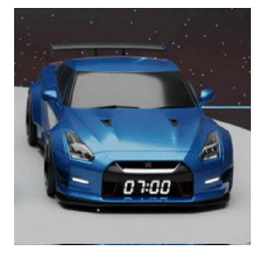 Réveil Supercar avec Effets Réalistes de Moteur et d’Éclairage Innovants