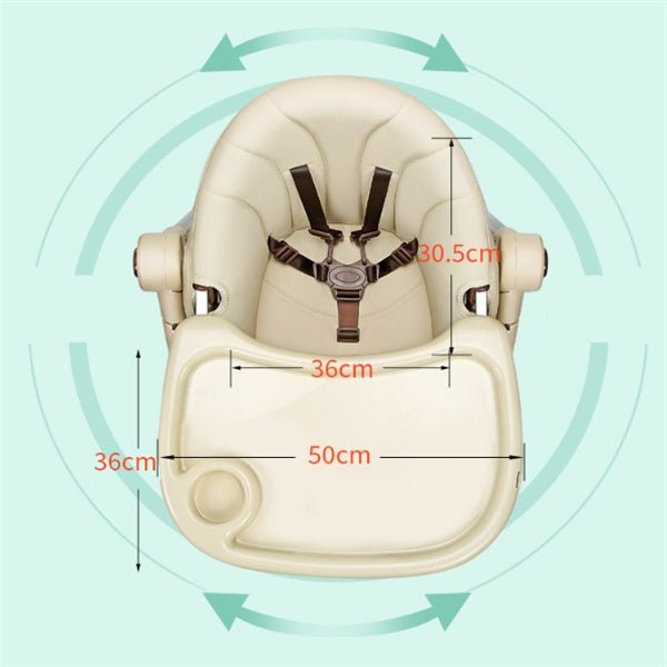 Chaise bébé confortable et sécurisée pour enfants à partir de 24 mois, design pratique et portable - IVOIRART.COM
