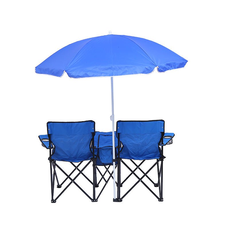 Chaise de Camping Pliable Double Portable pour Activités Extérieures Confortable - IVOIRART.COM