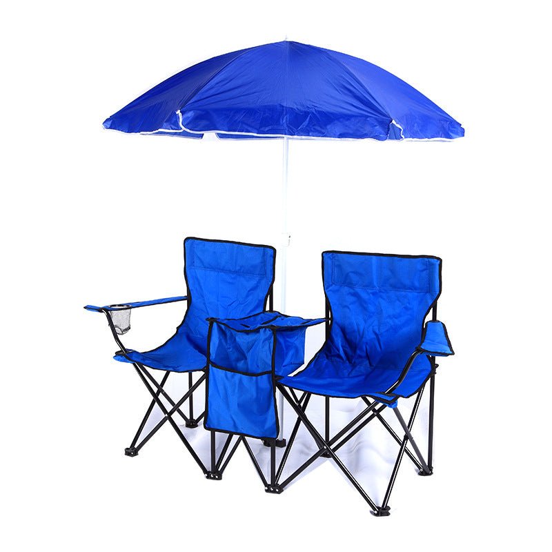 Chaise de Camping Pliable Double Portable pour Activités Extérieures Confortable - IVOIRART.COM