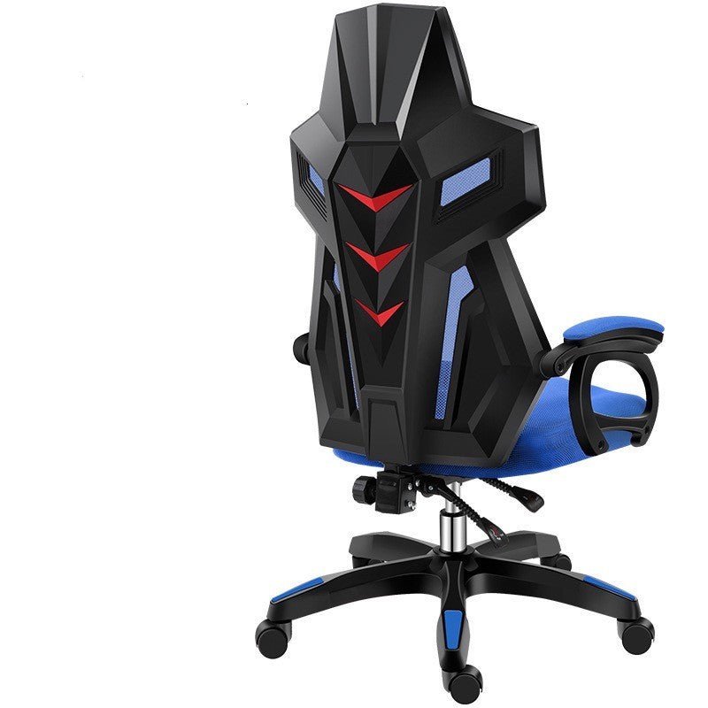 Chaise pivotante ergonomique de bureau avec dossier, siège inclinable et support ajustable - IVOIRART.COM