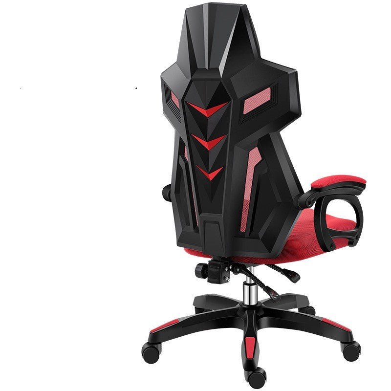 Chaise pivotante ergonomique de bureau avec dossier, siège inclinable et support ajustable - IVOIRART.COM