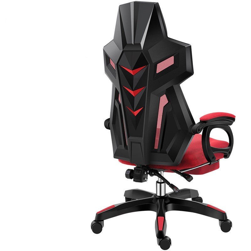 Chaise pivotante ergonomique de bureau avec dossier, siège inclinable et support ajustable - IVOIRART.COM