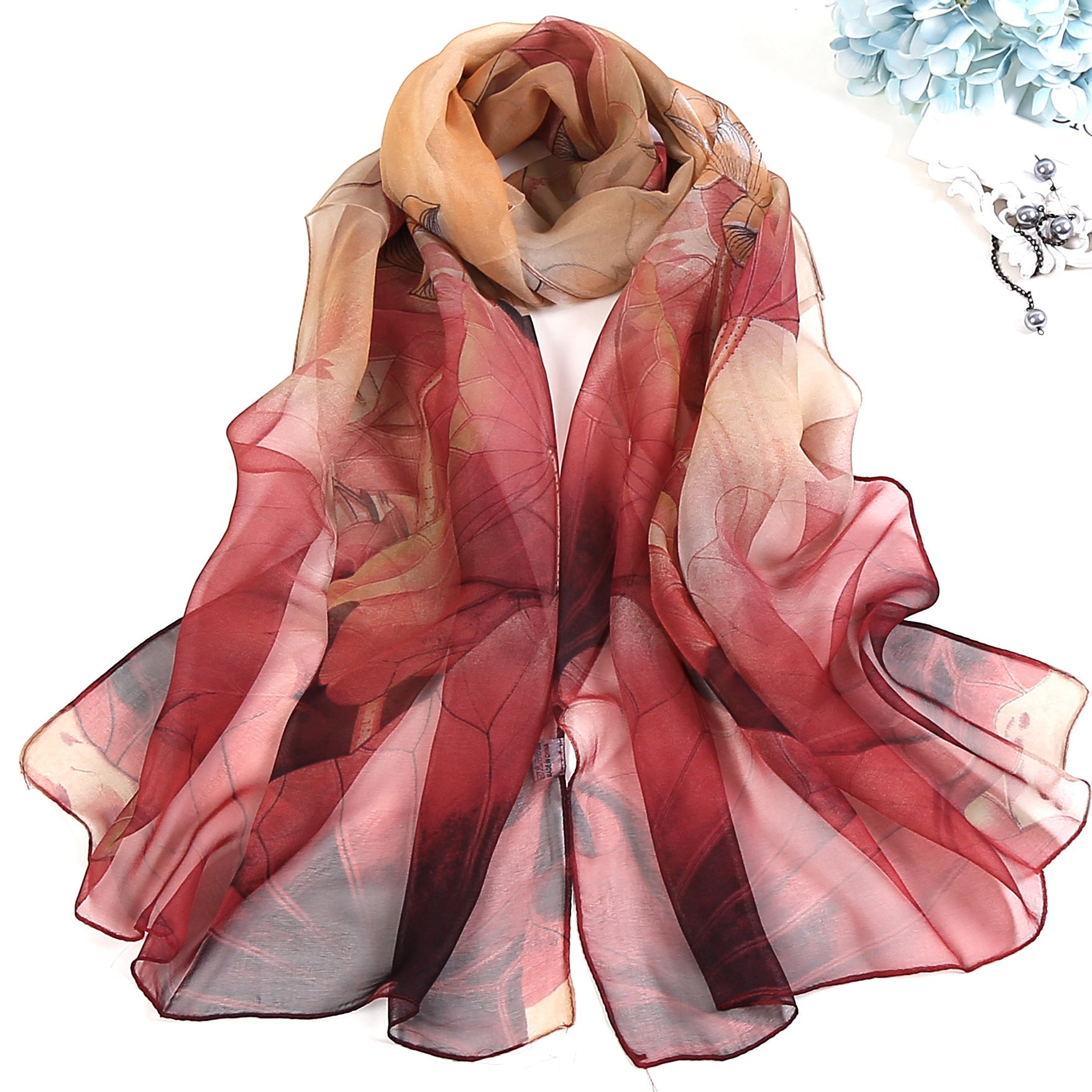 Châle décontracté pour femme, polyvalent et protecteur contre le soleil, style mi - long - IVOIRART.COM