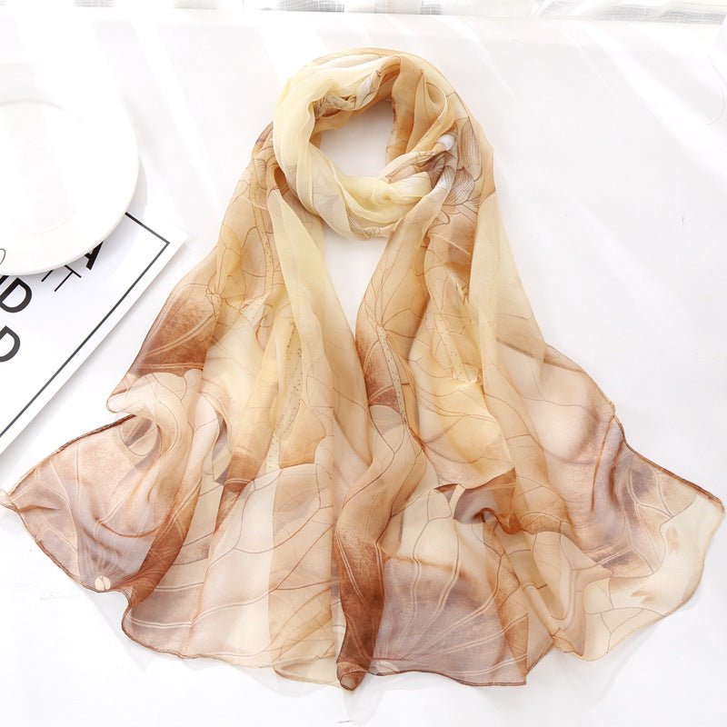 Châle décontracté pour femme, polyvalent et protecteur contre le soleil, style mi-long - IVOIRART.COM