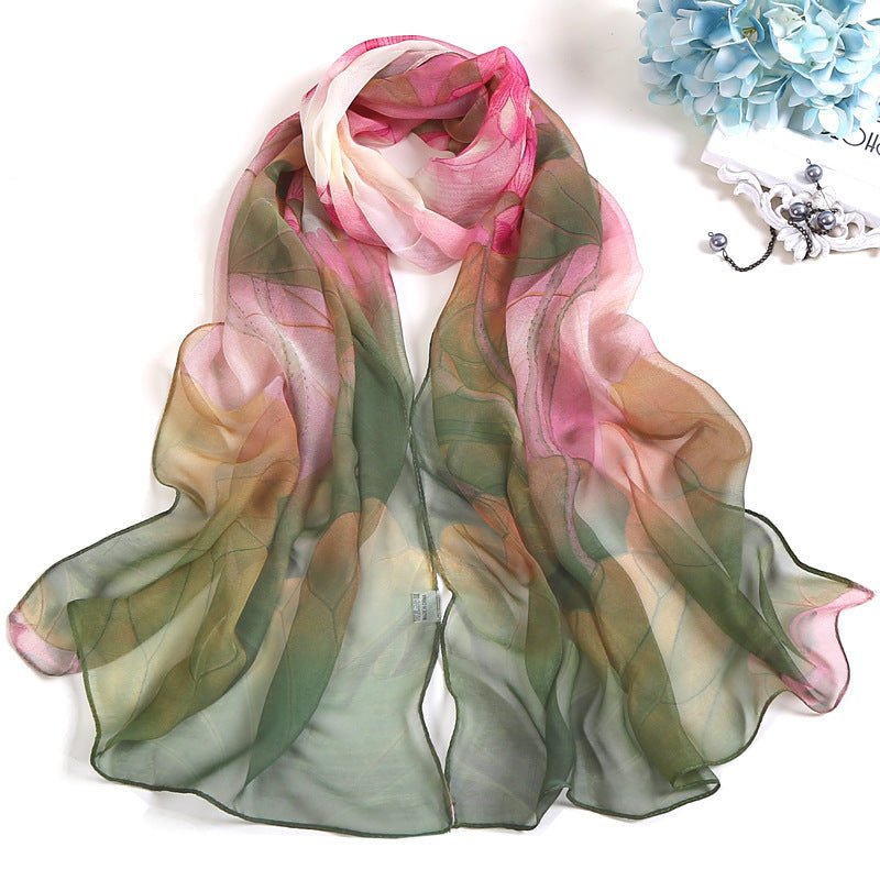 Châle décontracté pour femme, polyvalent et protecteur contre le soleil, style mi-long - IVOIRART.COM