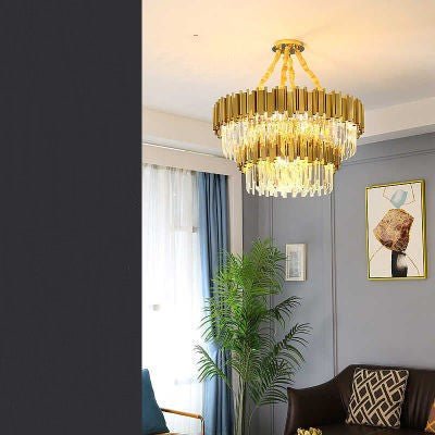Chandelier Crystal Whole House Package Combination Living Room - IVOIRART.COM