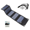 Chargeur Pliable Portable à Panneau Solaire pour Voyage en Camping avec Alimentation - IVOIRART.COM