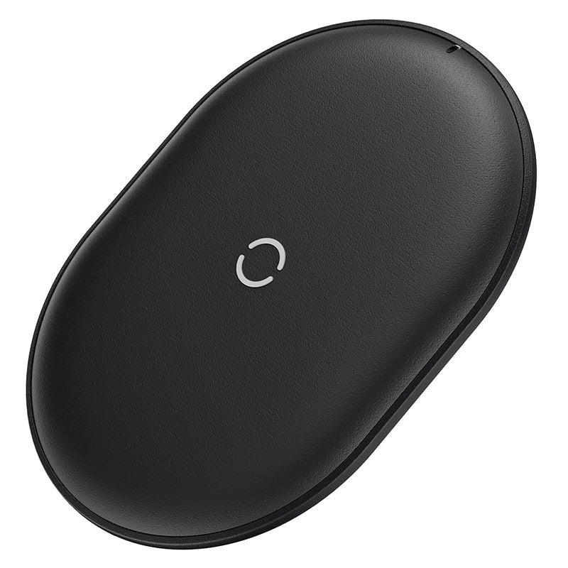 Chargeur Sans Fil Intelligent 15W Baseus Rough pour Téléphones Mobiles Noir ou Blanc - IVOIRART.COM