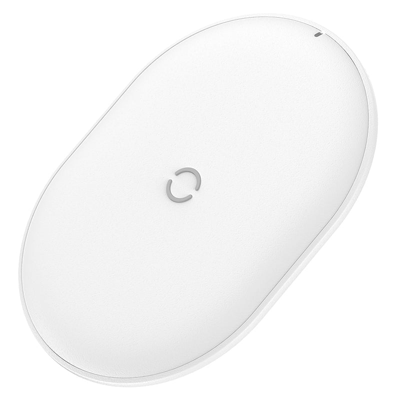 Chargeur Sans Fil Intelligent 15W Baseus Rough pour Téléphones Mobiles Noir ou Blanc - IVOIRART.COM