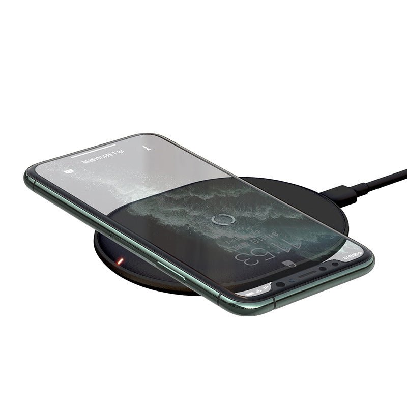 Chargeur Sans Fil Intelligent 15W Baseus Rough pour Téléphones Mobiles Noir ou Blanc - IVOIRART.COM