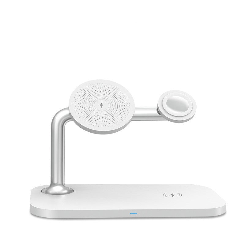 Chargeur sans fil magnétique 3 - en - 1 alliant rapidité et design moderne élégant - IVOIRART.COM