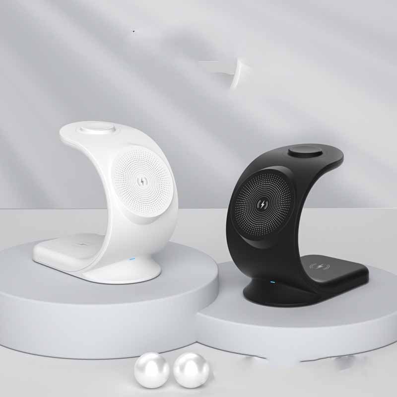 Chargeur Sans Fil Magnétique Vertical Trois-en-un avec Support Ergonomique - IVOIRART.COM
