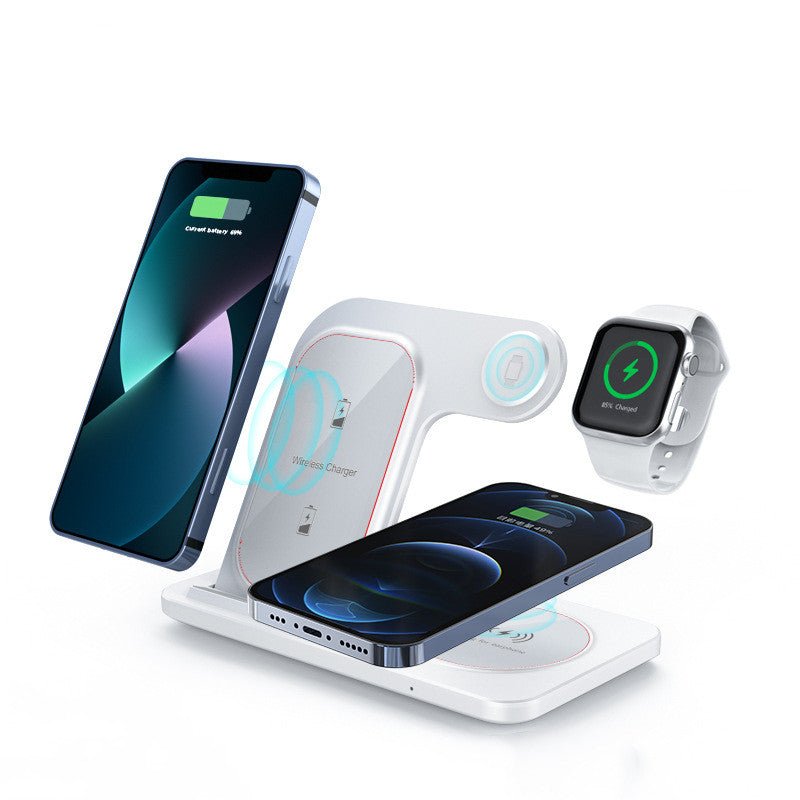 Chargeur sans fil pliable PD - W8 multifonction portable haute performance - IVOIRART.COM