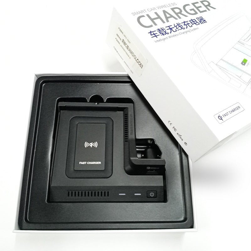 Chargeur Sans Fil Universel pour Voiture avec Plaque de Recharge Rapide - IVOIRART.COM