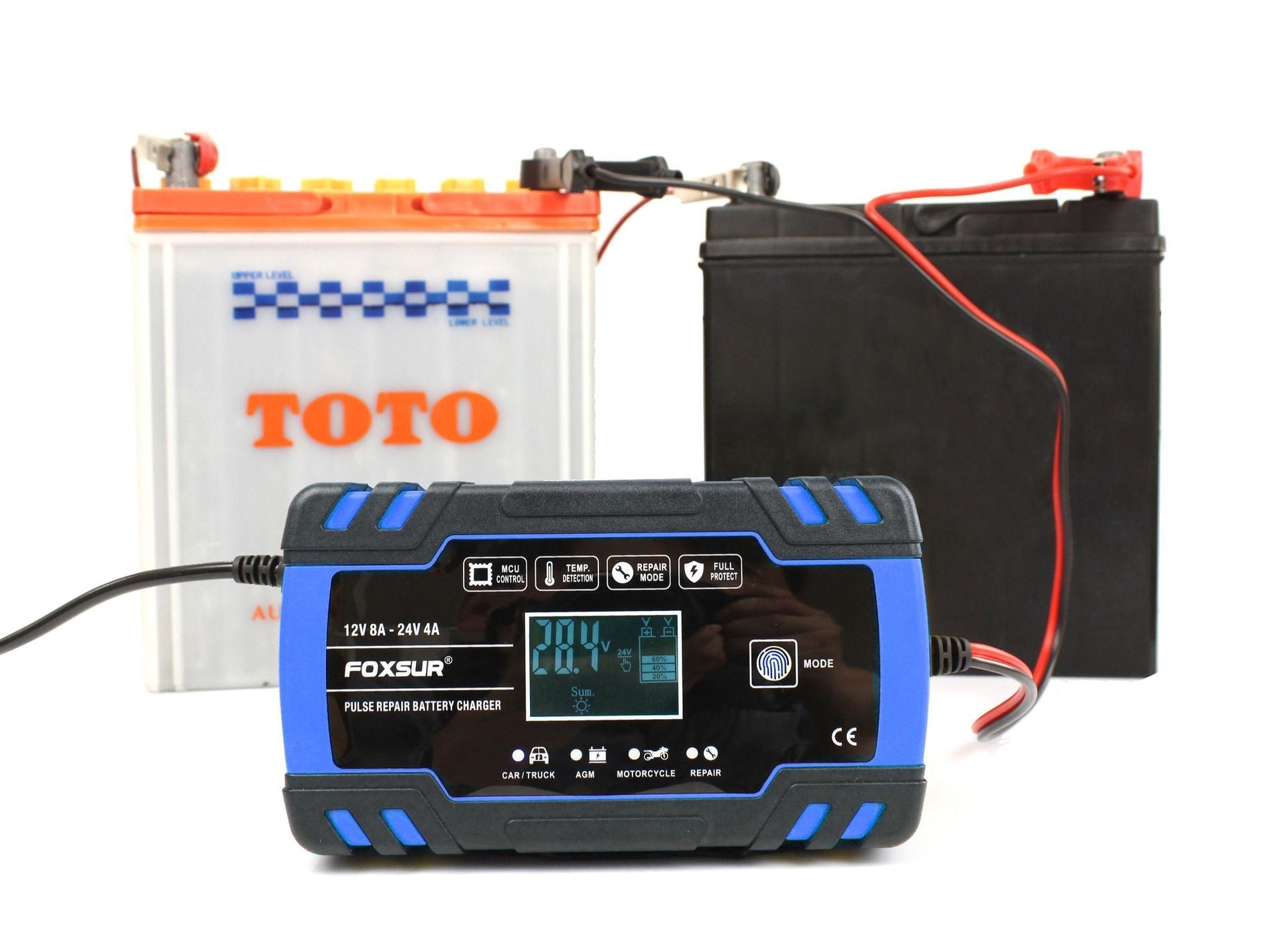 Chargeur universel polyvalent pour motos, voitures et camions, compatible et fiable - IVOIRART.COM