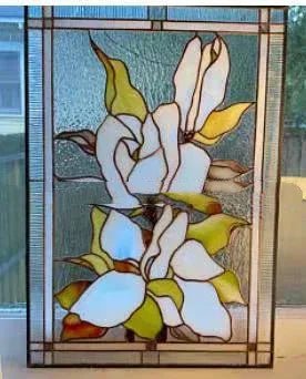 Charme Tracery Fleur Arbre de Vie Peint - Décoration Murale Élégante ABS - IVOIRART.COM