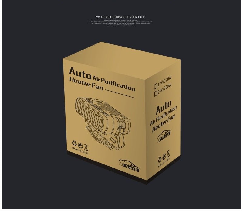 Chauffage de Voiture Multifonctionnel avec Purificateur - Puissance 120/240 W - IVOIRART.COM
