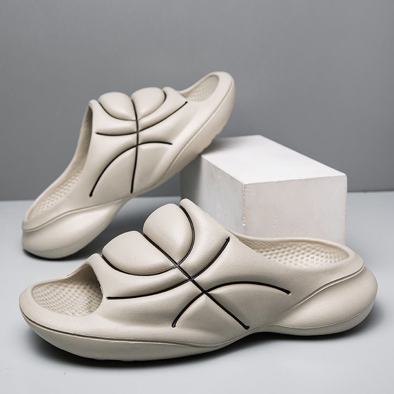 Chaussons d'intérieur à semelle épaisse en EVA - Confort et style pour tous - IVOIRART.COM