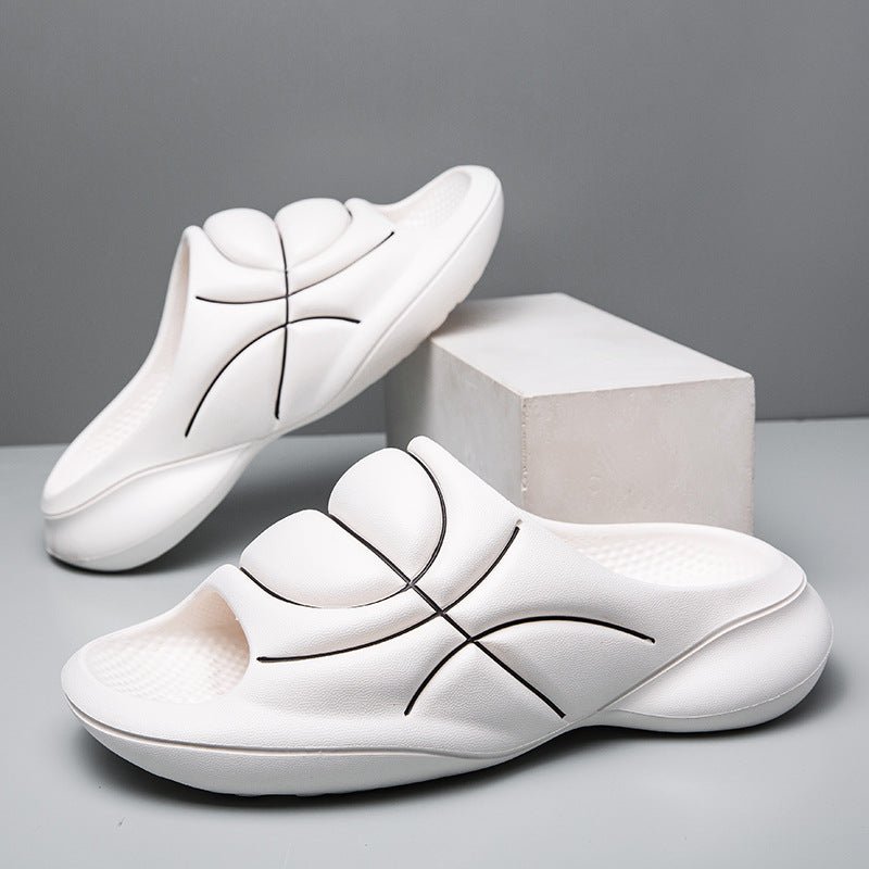 Chaussons d'intérieur à semelle épaisse en EVA - Confort et style pour tous - IVOIRART.COM
