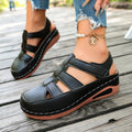 Chaussures à talon compensé confortables et respirantes de style romain - IVOIRART.COM