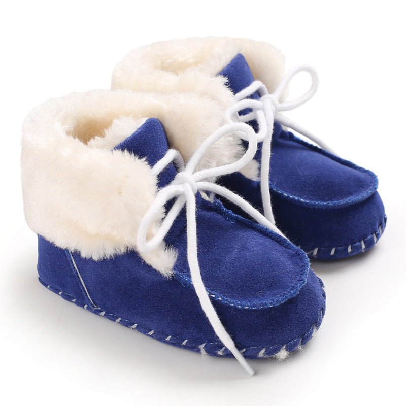 Chaussures Bébé Marche Douces et Chaudes à Semelles Souples Confortables - IVOIRART.COM