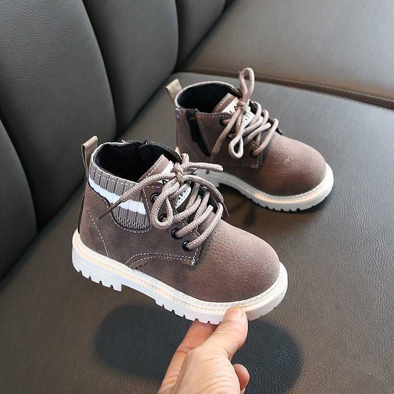 Chaussures Bébé Semelle Souple Bottines Bébé Tout-Petit Confortables - IVOIRART.COM